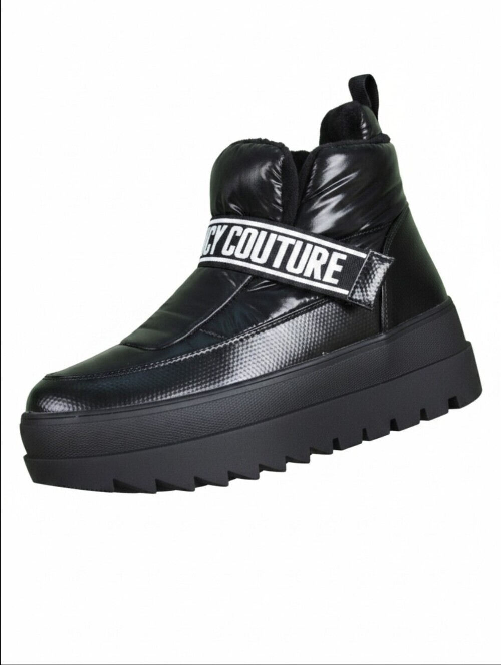 Juicy Couture Veronica Puffer Shaft Faux Fur Lined Platform Boots NWT Size 8